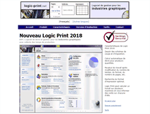 Tablet Screenshot of logic-print.net